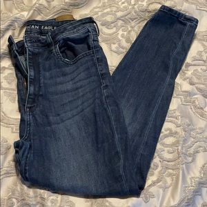 American Eagle high rise skinny jeans